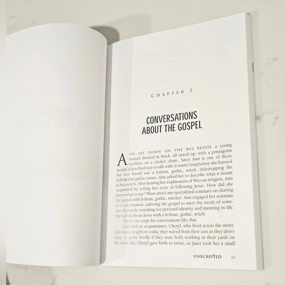 BOGO Unscripted by Jeff Iorg Paperback Book